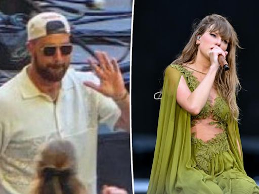 Taylor Swift gives sweet nod to Travis Kelce as he skips first Dublin Eras Tour show