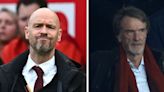 Ten Hag faces agonising four-week Man Utd wait as Jim Ratcliffe considers axe