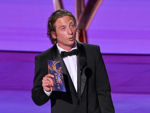 Jeremy Allen White, mejor actor en los Emmy por The Bear: "Me está latiendo el corazón fuera del pecho"