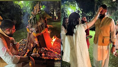 Holi 2024: Aishwarya Rai and Abhishek Bachchan perform Holika Dahan along with Jaya Bachchan, Navya Naveli shares pictures