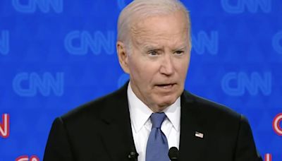 'Get the man a throat lozenge': Biden's clogged throat, raspy voice kick off debate