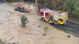 Una fuerte tormenta ha dejado calles inundadas y más de 50 litros en una hora en toda el área metropolitana de Murcia