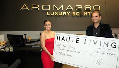 AROMA360 Beverly Hill Showroom Hosts Haute Living Cover Launch with Eva Longoria!
