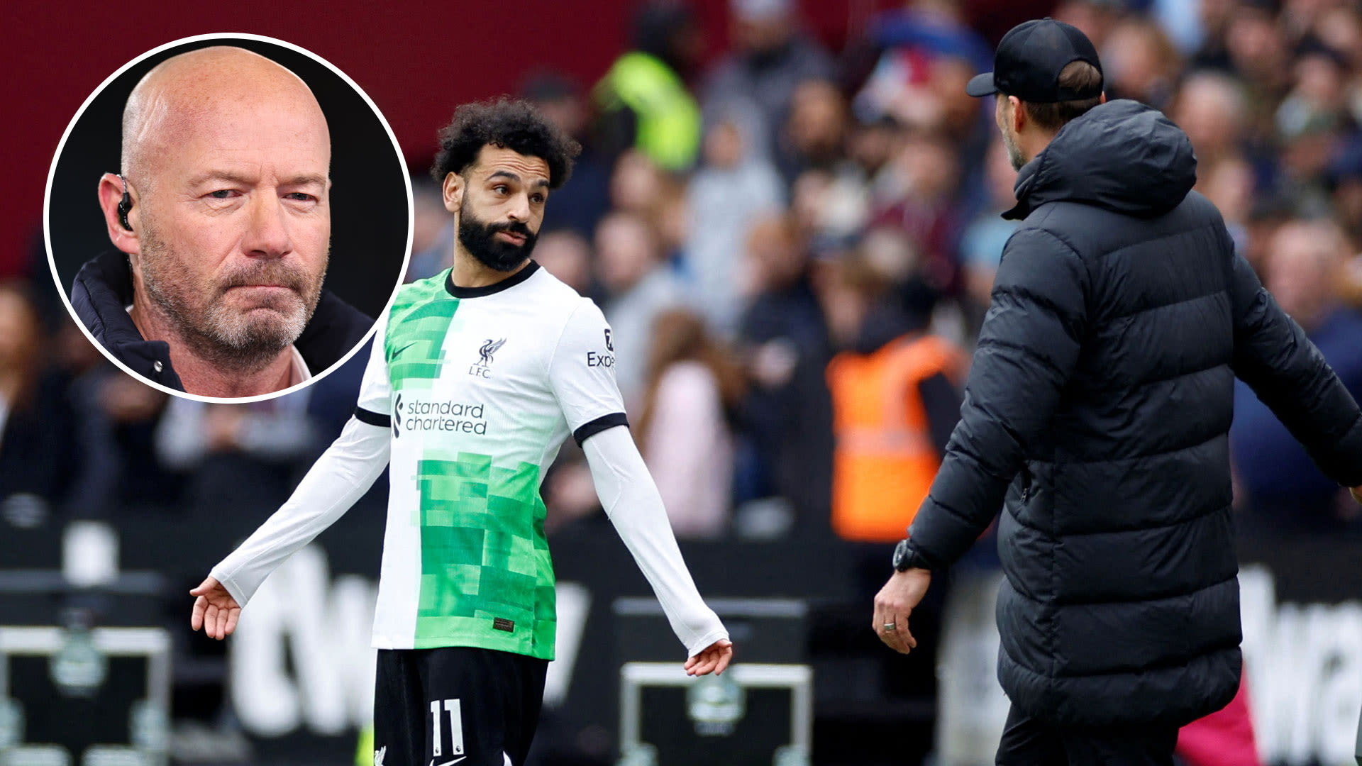 Alan Shearer reveals why he backs Mo Salah in touchline row with Jurgen Kopp