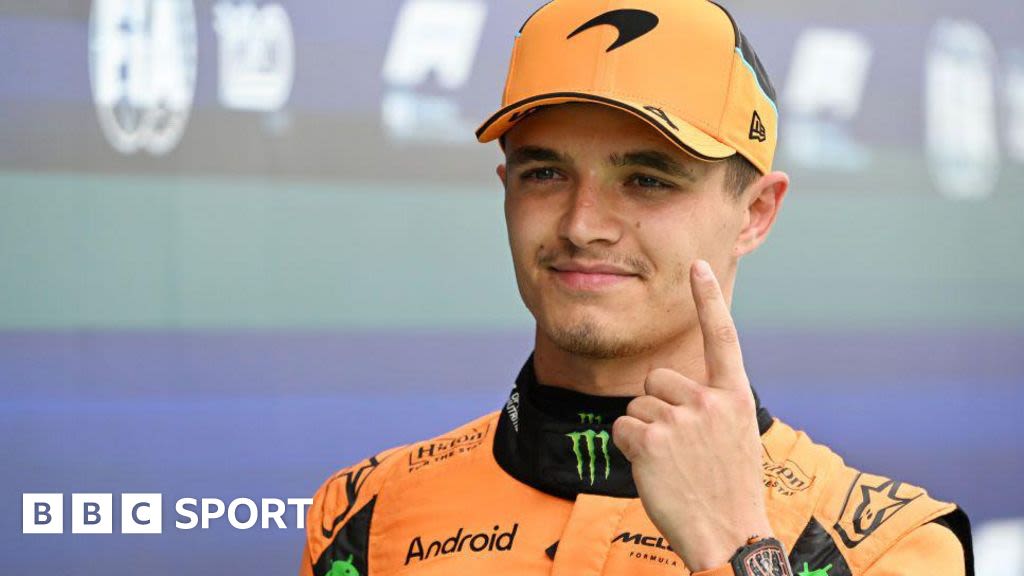 Spanish Grand Prix 2024: Lando Norris pips Max Verstappen to pole