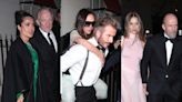 David Beckham gave Victoria Beckham a piggyback ride while leaving her 50th birthday party. Here's the star-studded guest list
