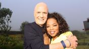 7. Oprah and Wayne Dyer in Maui