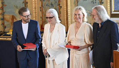 ABBA get a prestigious Swedish knighthood for their pop career that started at Eurovision