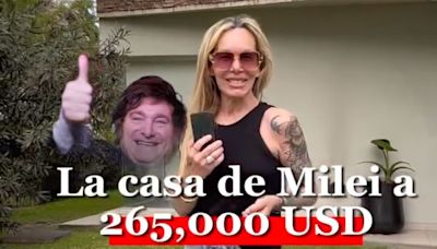 El Presidente demandará a una mujer que publicitó una propiedad de 265 mil dólares como “la casa de Milei”