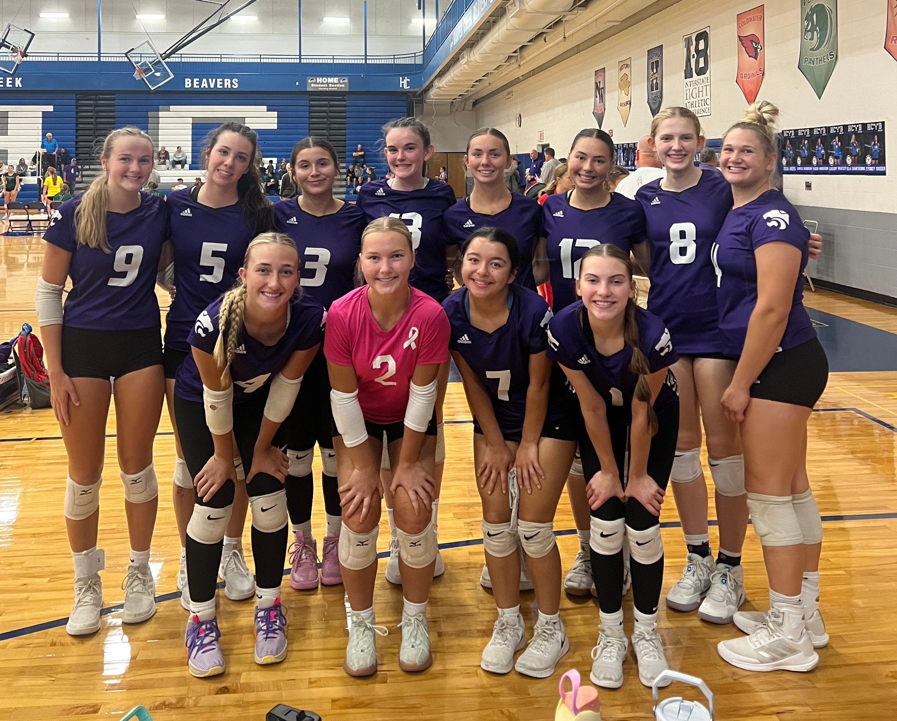 Three Rivers volleyball reaches semifinals at Cereal City invite