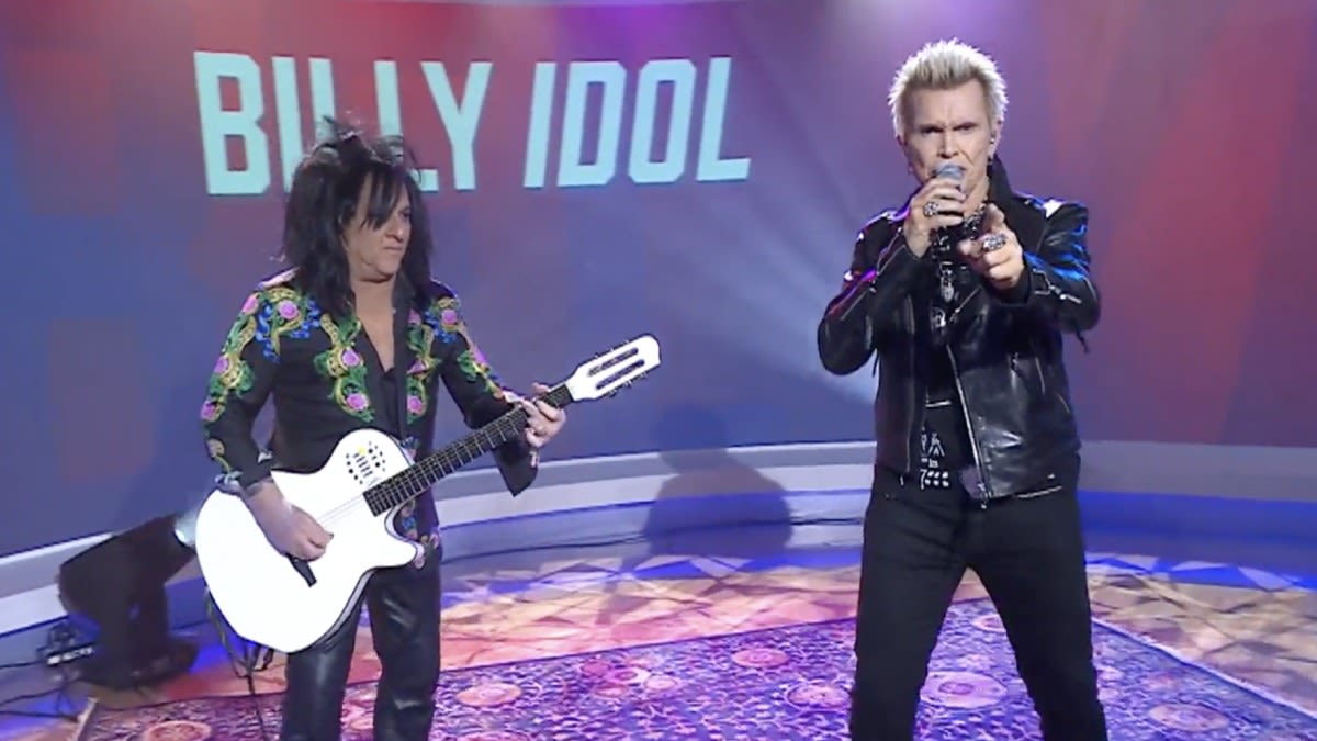 Billy Idol Performs “Rebel Yell” on NBC’s TODAY: Watch