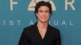 Charles Melton Slides Into Bode’s Leather Slippers for Unforgettable Gala Red Carpet