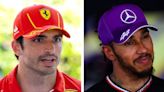 Sainz shows true colours with reaction to Hamilton replacing him at Ferrari