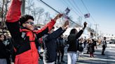 Wreaths Across America's "Escort to Arlington" stops in Elmsford for veterans parade