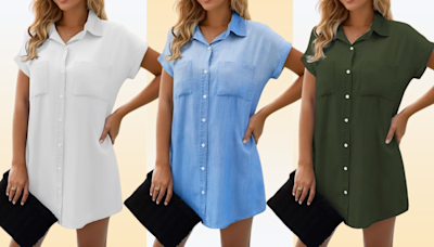 Grab this shirt dress for just $37: 'It’s cool and loose, but also flattering'