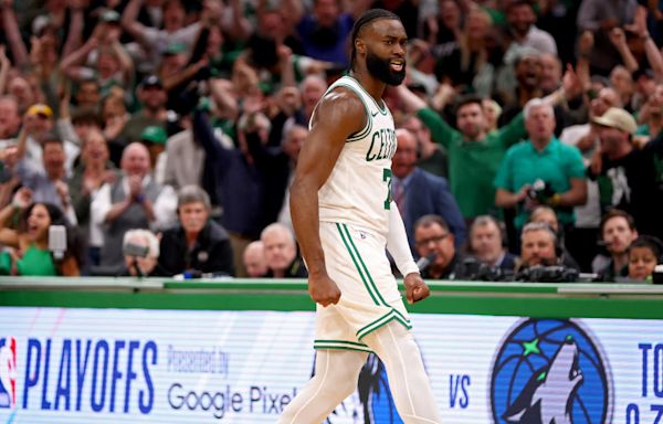 Celtics hang on, escape with overtime win over Pacers in Game 1 of Eastern Conference Finals