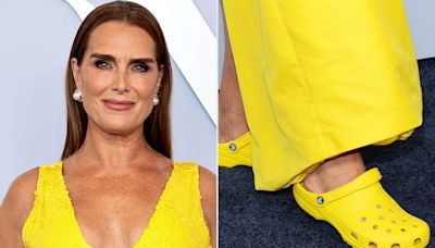 Brooke Shields Rocks Crocs at 2024 Tony Awards After Foot Surgery: 'I Couldn't Do This in Heels' (Exclusive)