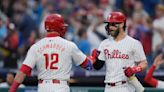 Schwarber homers twice and Sánchez pitches 6 strong innings as Phillies finish sweep of Rockies