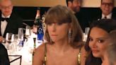 Taylor Swift appears to be unamused after Jo Koy Golden Globes joke doesn't land