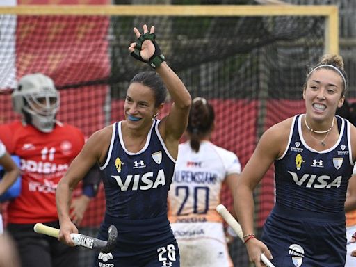 Las Leonas, con Delfina Thomé, prolongaron su racha triunfal en la Pro League