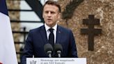Macron homenajea a la resistencia en el primer acto de homenaje al Desembarco de Normandía
