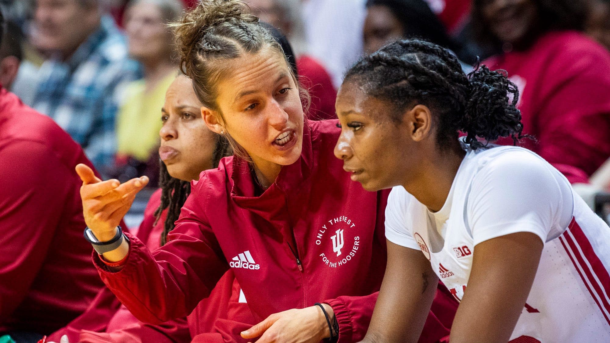 Indiana Women's Basketball Promotes Ali Patberg to Assistant Coach, Hires Keyanna Warthen