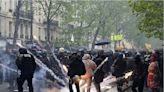 Altercados y detenciones durante la manifestación del 1 de mayo en París