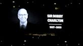 Wembley celebrates life of Sir Bobby Charlton ahead of England’s Malta qualifier