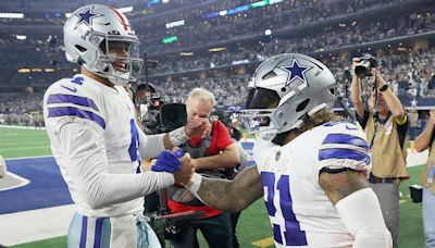 Ezekiel Elliott returns to Cowboys to complete 'unfinished business;' Dak Prescott 'super excited' he's back