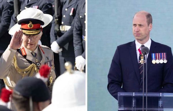 King Charles' 'Step Too Far': Prince William Stands in for Ailing Cancer-Ridden Monarch at 'Tiring' International D-Day Event