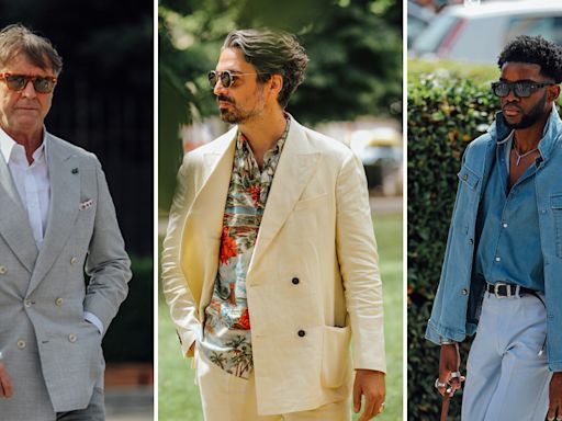 Pitti Uomo’s Best-Dressed Men Cut Through the Noise With Personal Style