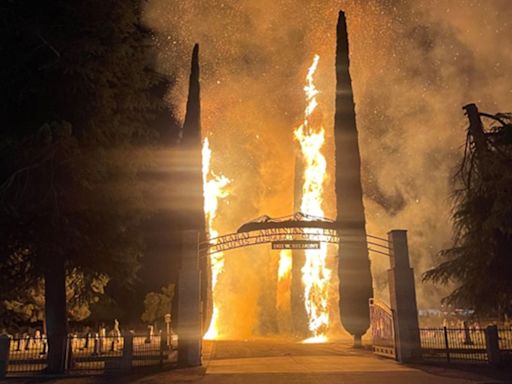 $2,000 reward for any help finding Fresno cemetery arsonist