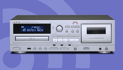 Want to quit music streaming and go back to physical formats? This TEAC CD player/cassette deck is just the thing for it