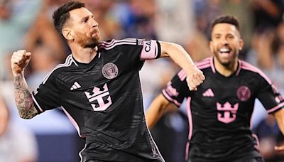 Messi le pegó de media distancia y la clavó al ángulo: Inter Miami le ganó 3 a 2 a Kansas City