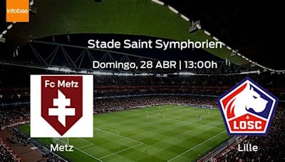 Previa de la Ligue 1: FC Metz vs Lille OSC