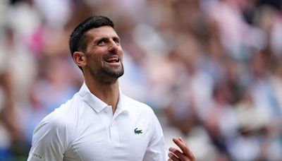 Novak Djokovic reaches Wimbledon final five weeks after knee surgery