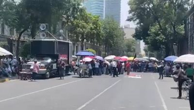 CNTE marcha, otra vez, en CDMX; plantón, afirma, continuará en el Zócalo