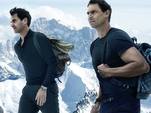 Tennis Icons Roger Federer and Rafael Nadal Star in Louis Vuitton's Core Values Campaign