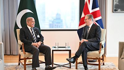 U.K. PM Starmer meets Pakistan PM Shehbaz Sharif, agrees to ‘deepen’ relations