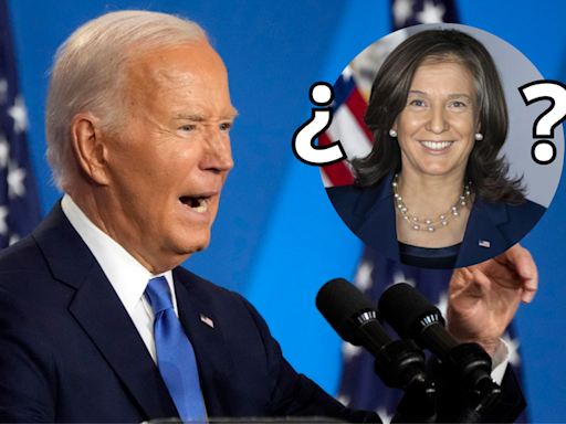 EU: Joe Biden llama a Kamala Harris 'Vicepresidenta Trump'