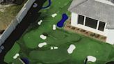 Homeowner turned his backyard into a miniature version of the Masters golf course