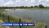 Chicagoans seek refuge from record-breaking heat wave at local beaches, pools