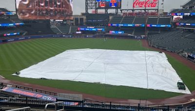 Monday's Mets-Dodgers game rained out, to be made up as doubleheader on Tuesday