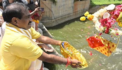 1,500 cusecs of Krishna water released to eastern canals in Vijayawada