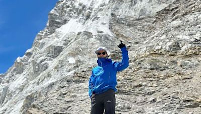 El escalador Daniel Paul Paterson, desaparecido en el Everest tras caerle una cornisa de hielo encima