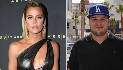 Khloe Kardashian ‘Thrilled’ With Brother Rob’s Healthy Lifestyle