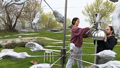 Combining art and movement at UConn Avery Point