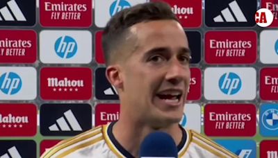 Lucas Vázquez: "Faltando 5' estábamos en una falta en contra y diciéndonos..."