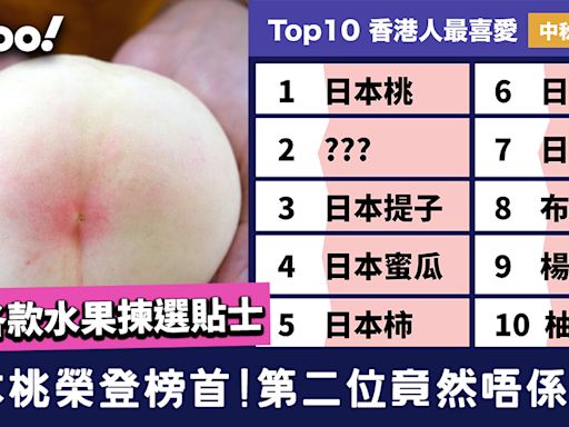 中秋水果2024│Top 10 港人最愛中秋水果！一文教齊點揀香印提子/日本桃/蜜瓜