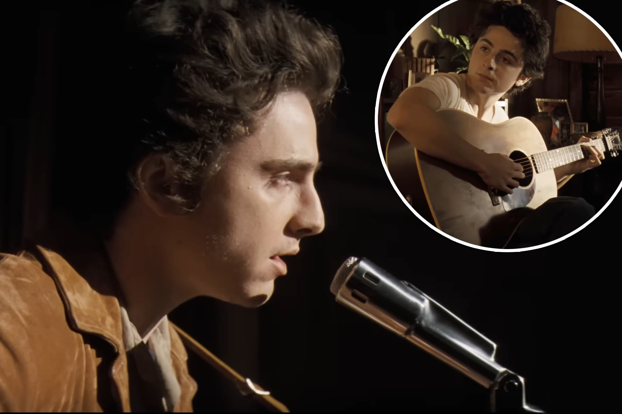 Timothée Chalamet singing as Bob Dylan in ‘A Complete Unknown’ gets mixed reviews